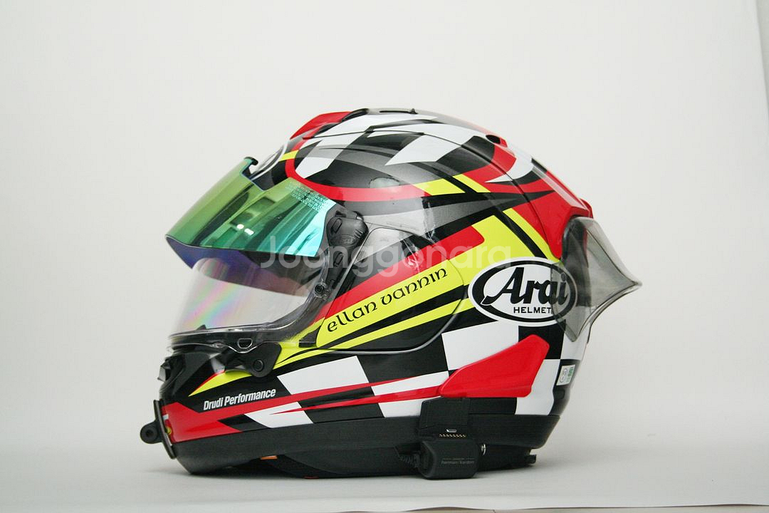 아라이 헬멧 RX7X 맨섬 TT 한정판 / 사이즈 L--1