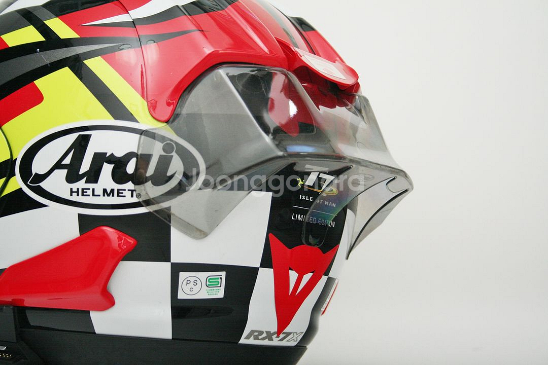 아라이 헬멧 RX7X 맨섬 TT 한정판 / 사이즈 L--3