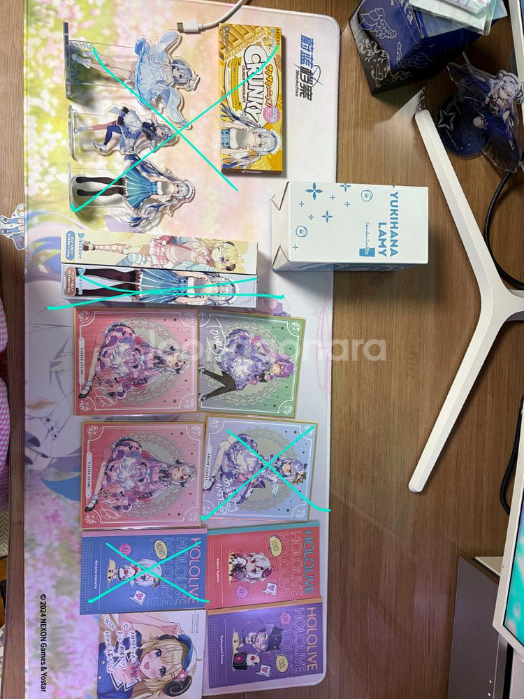 홀로라이브 각종 굿즈 판매--2