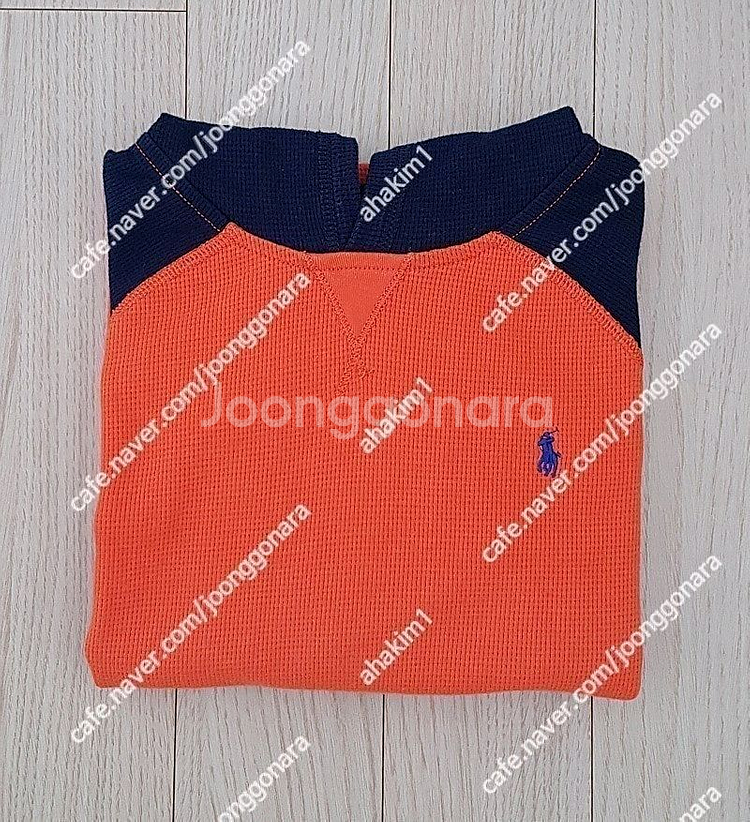 유아 폴로 랄프로렌 긴팔후드티셔츠(7T) 긴팔하프 짚업--0