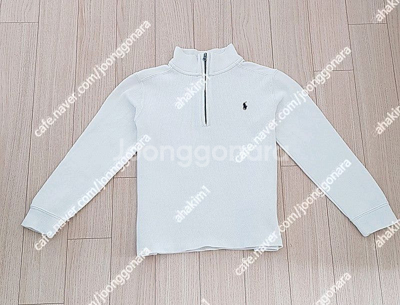 유아 폴로 랄프로렌 긴팔후드티셔츠(7T) 긴팔하프 짚업--6
