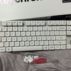 keychron 키크론 se k1 화이트 키보드
