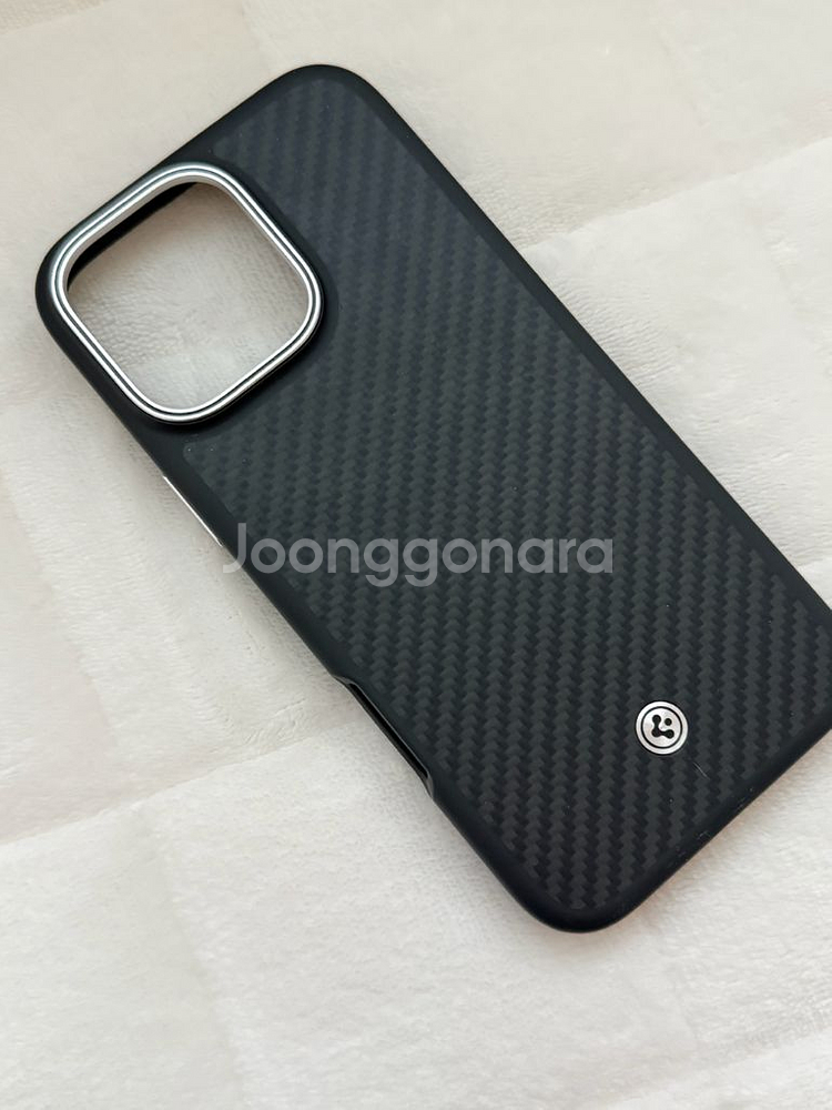 슈피겐 아이폰16 프로 맥스 케이스 맥세이프 카본 패턴--1