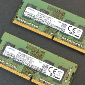 삼성 노트북 메모리4G 2666 2개일괄