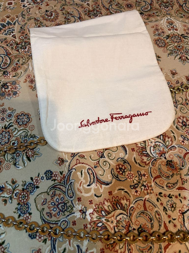 패레가모 간치니 숄더백--7