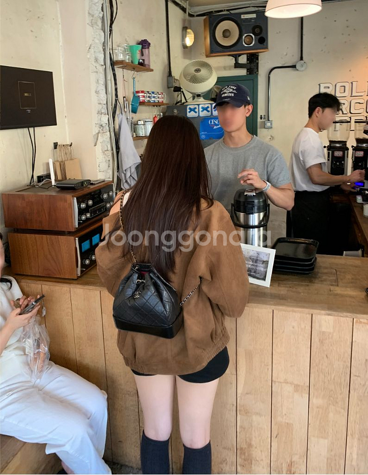 (바배) 온트 모카 스웨이드 자켓 미개봉 미시착--0