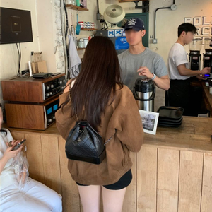 (바배) 온트 모카 스웨이드 자켓 미개봉 미시착