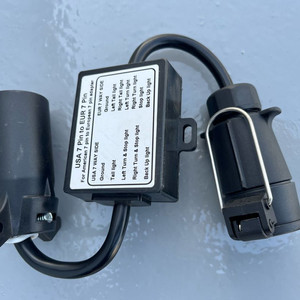 카라반 변환 어댑터 미국식7핀 유럽식7핀