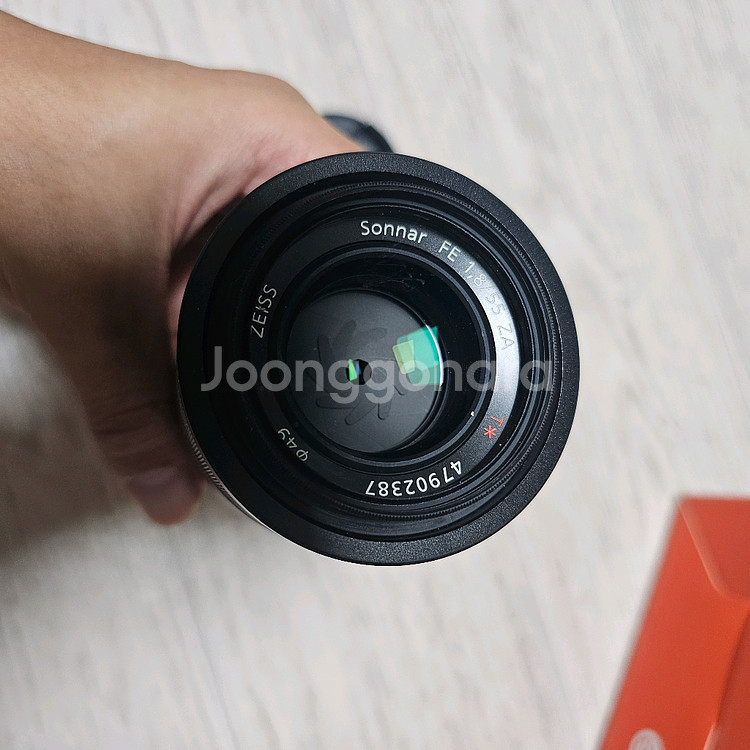 소니 55.8 자이스 렌즈 소니 55mm f1.8--1