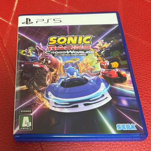 ps5 소닉 레이싱 크로스월드 코드미사용 택포