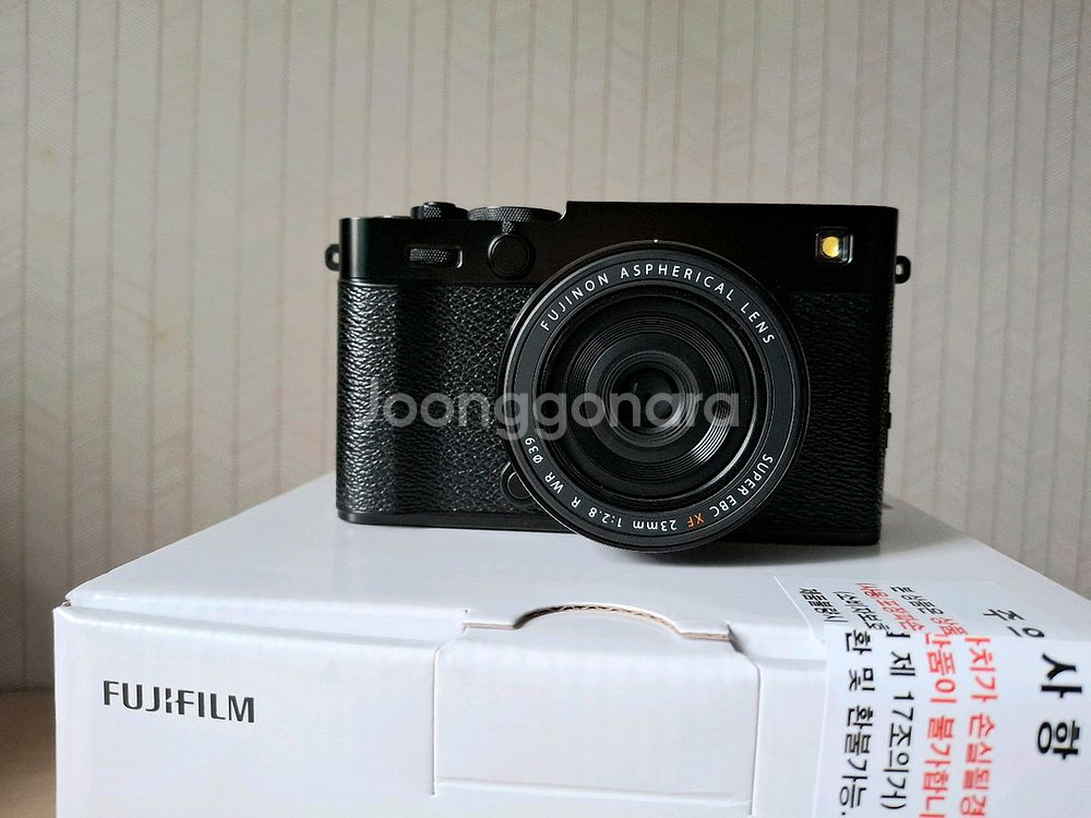 후지필름 x-e5 블랙 렌즈킷 정품등록 사은품 포함--2