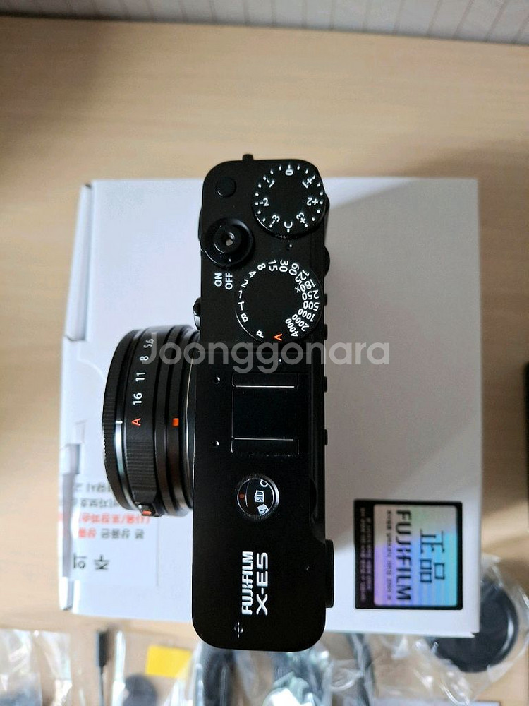 후지필름 x-e5 블랙 렌즈킷 정품등록 사은품 포함--3