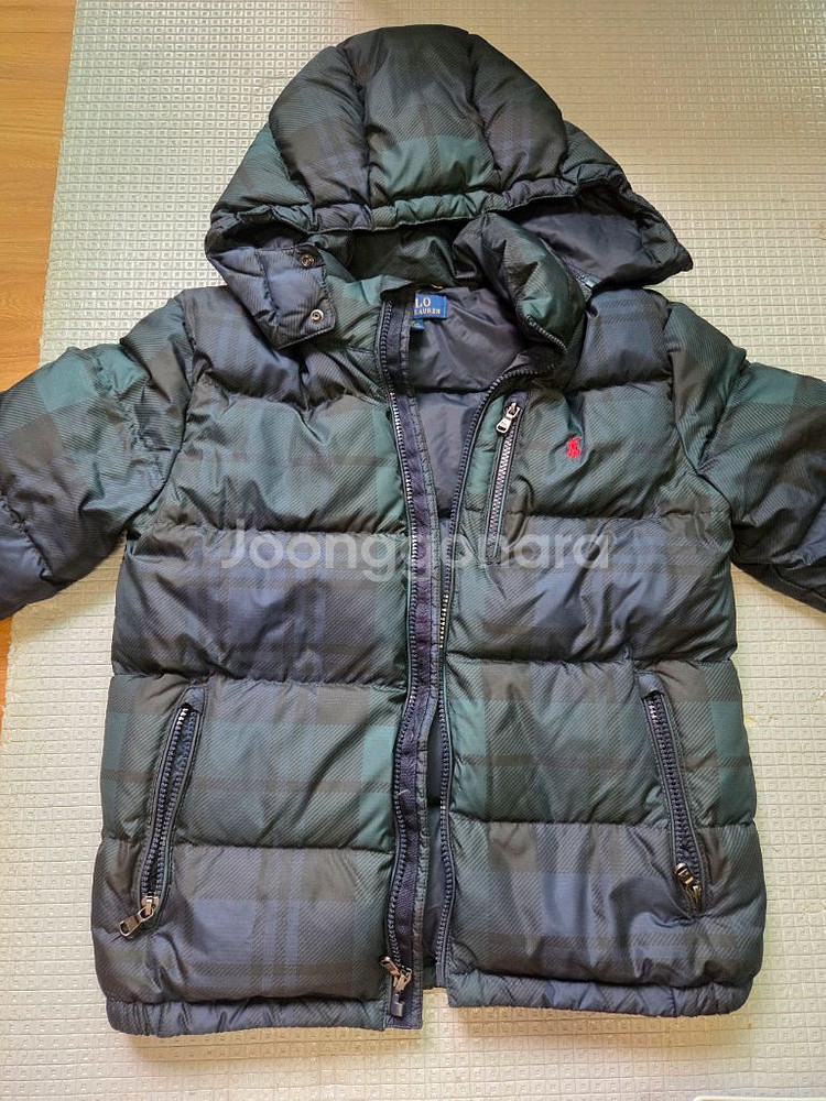 랄프로렌 폴로 키즈다운패딩 m사이즈(10-12)--0