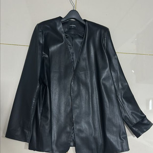 마스터피스 페이크레더 노카라 가죽자켓