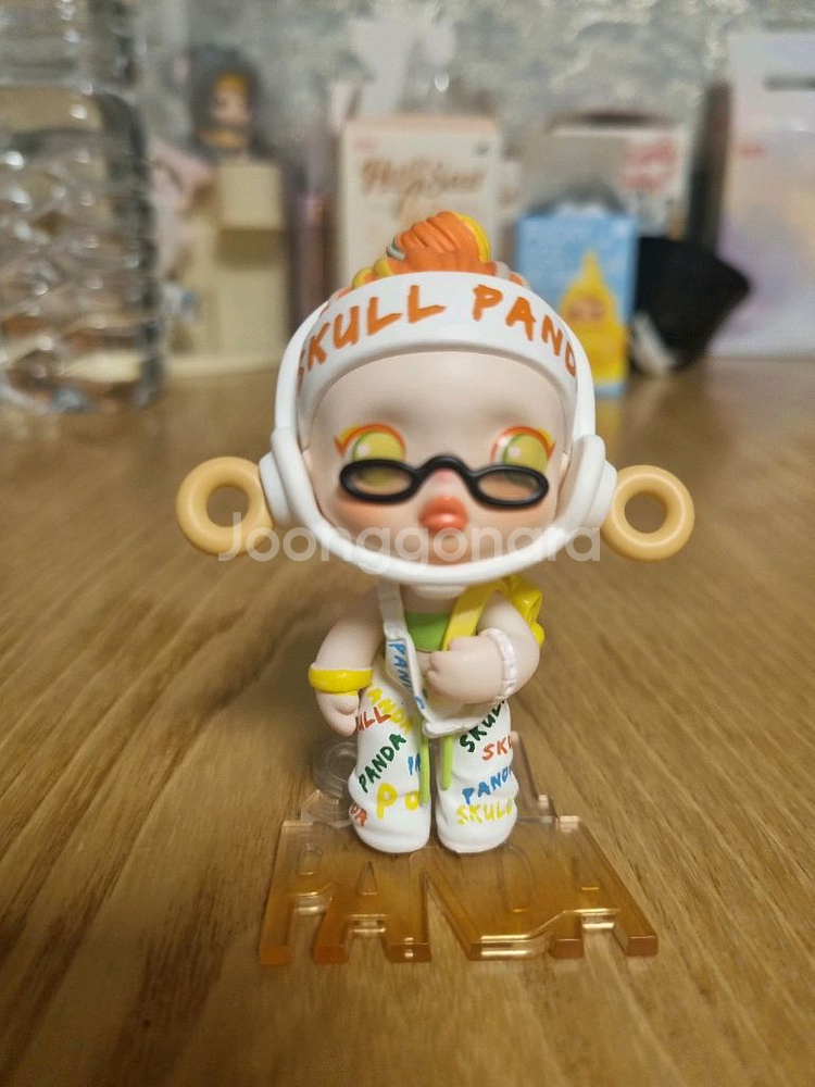 팝마트 스컬판다 하이프판다 댄스코치 피규어--0