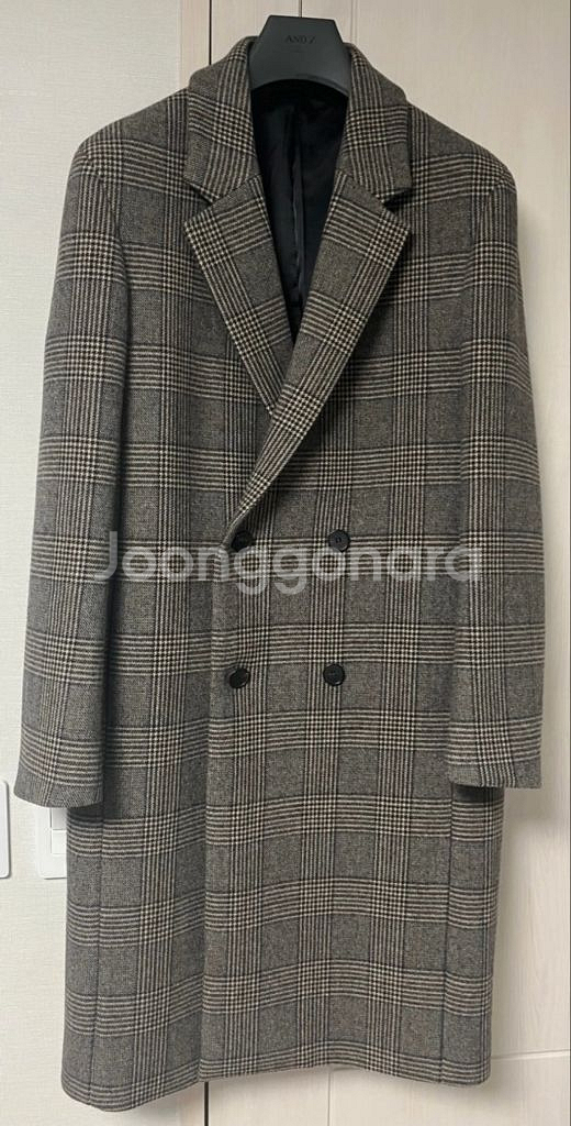 클럽모나코 남자 울 캐시미어 코트 L--0