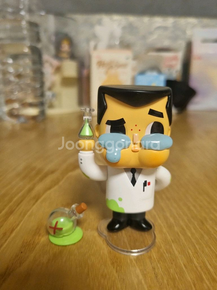 팝마트 크라이베이비 파워퍼프걸 과학자 피규어--0