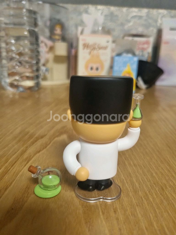 팝마트 크라이베이비 파워퍼프걸 과학자 피규어--1