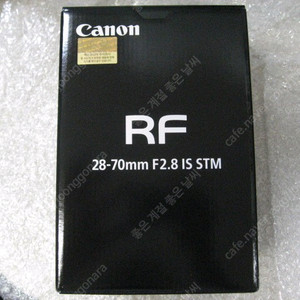 캐논RF35.8캐논RF28-70mm F2.8캐논EL-5