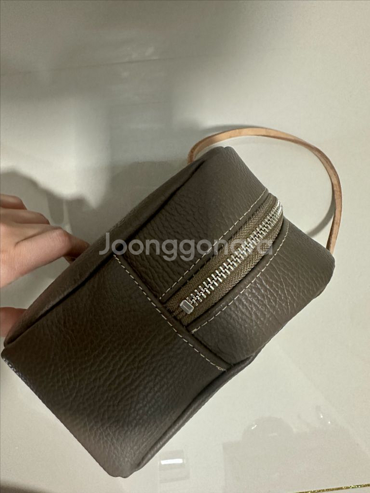 일본 가죽 공방 큐브백 에토프--1