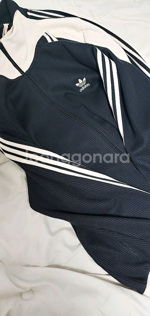 아디다스 와플 트랙탑(블랙네이비) XL--1