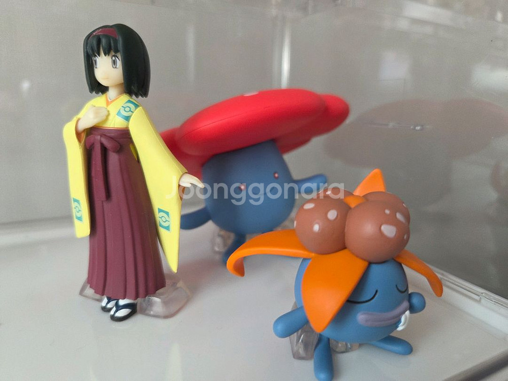 반다이 정품 포켓몬 스케일월드 민화&냄새꼬&라플레시아--0