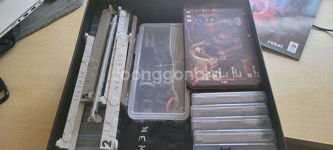 보드게임 네메시스 락다운 본판 + 스골--2