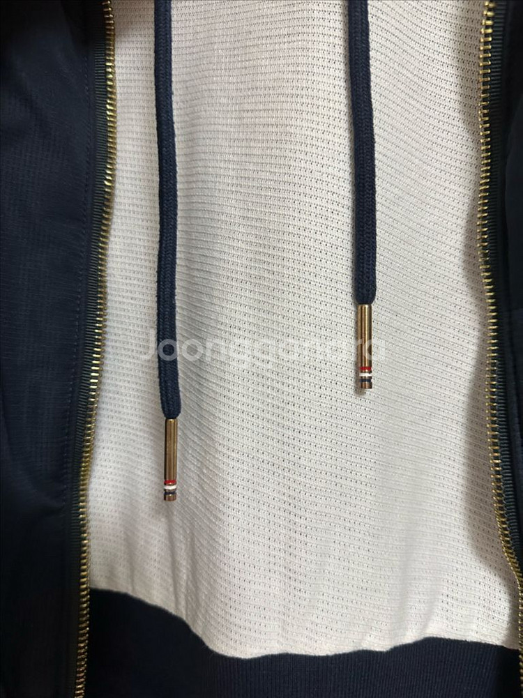 톰브라운 사선 후드 립스탑 바람막이 3size--4