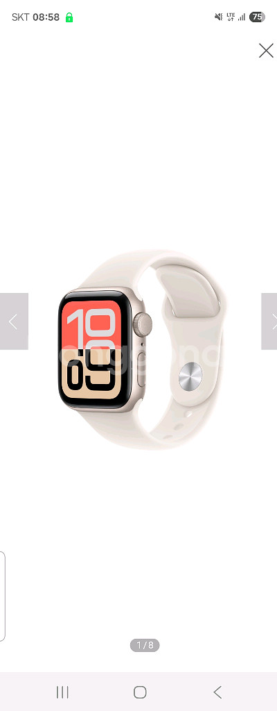 워치 SE3 스타라이트 40mm GPS 미개봉(M/L)--1