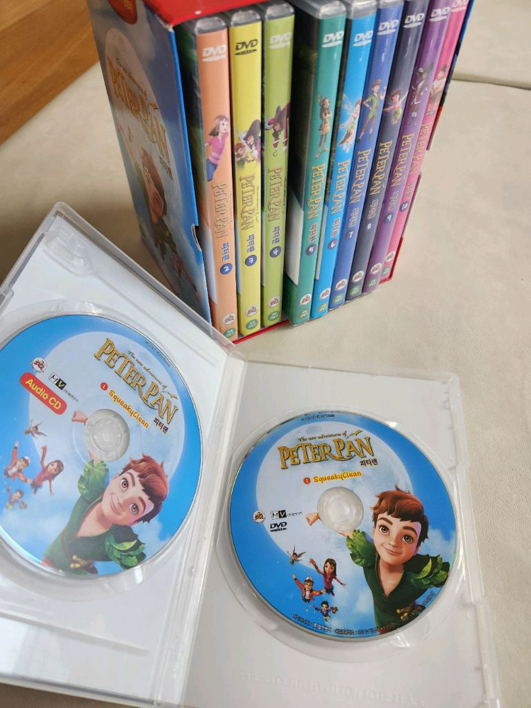 피터팬 영어 dvd 이미지