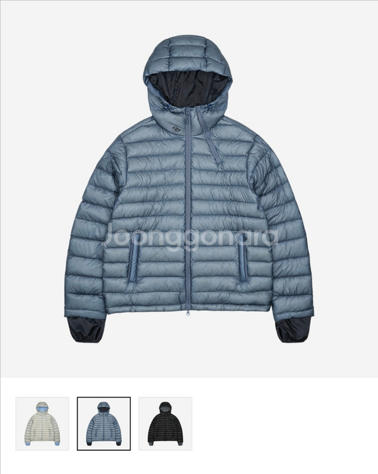 산산기어 서픽스 푸퍼 자켓 네이비 25fw 1사이즈--0