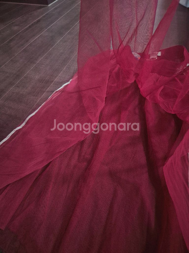 (새상품)손나은 아디다스 튤 스커트--2