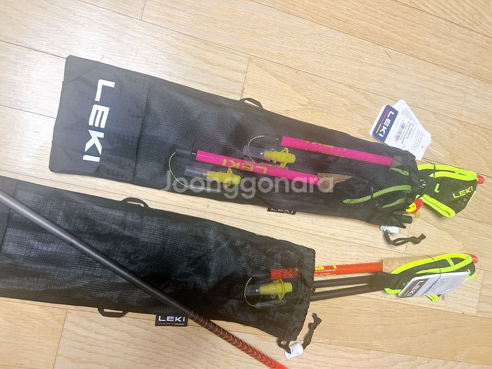 레키 트레일런닝 leki 트런 노르딕워킹 카본스틱래키--5