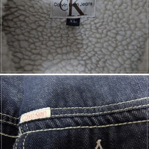 캘빈클라인 양털자켓