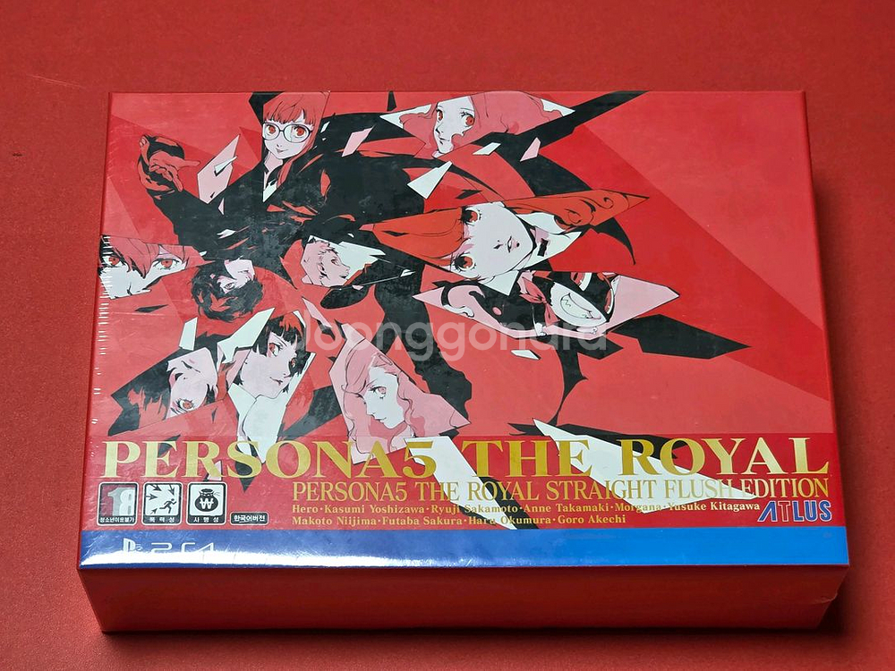 PS4 밀봉 한정판 페르소나5 더 로얄--0