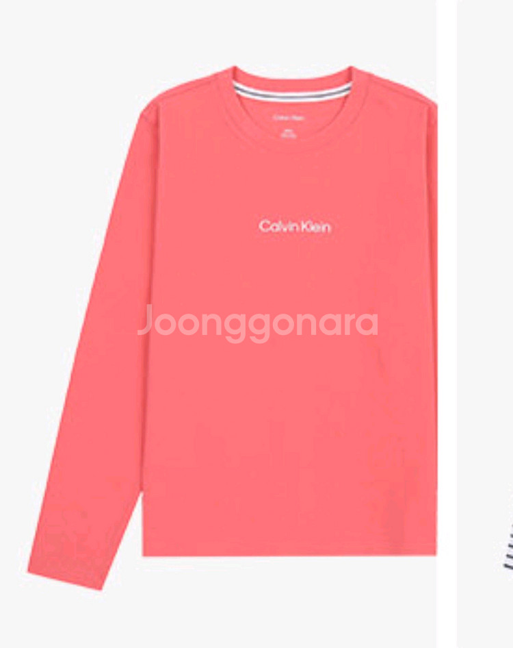 CK캘빈클라인 여성긴팔티셔츠--0