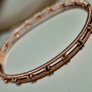 18k멀티 다이아 스지뱅글 16.5센치