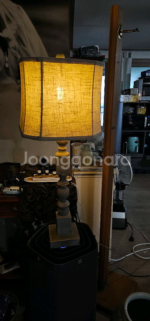 앤틱 스탠드조명 빈티지스탠드--0