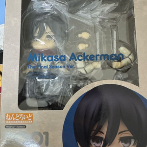 (미개봉) 진격의 거인 미카사 파이널 시즌 넨도로이드