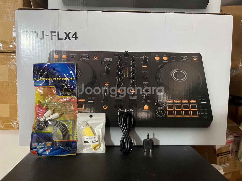 Pioneer DDJ-FLX4 DJ 컨트롤러(새산품)--0