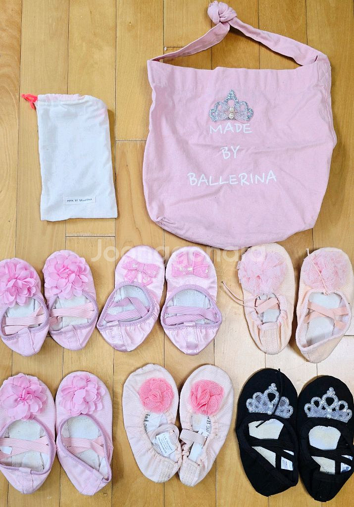 아동 발레복, 슈즈 세트 일괄 판매--5