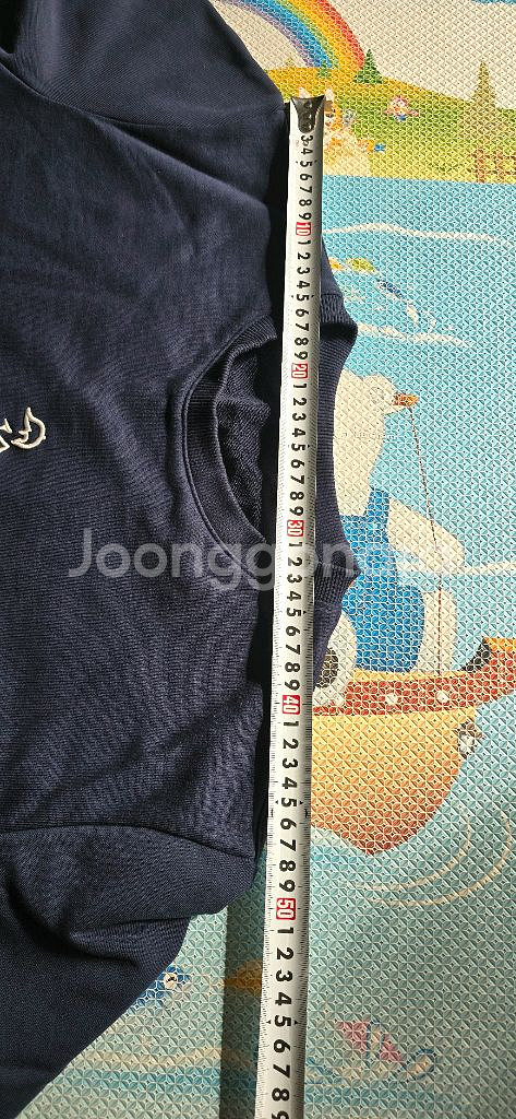 빈폴 자수 빅로고 맨투맨 네이비 105사이즈--4