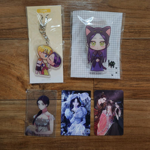 마론후작 희란국연가 이결어망 포토카드 키링 스마트톡굿즈