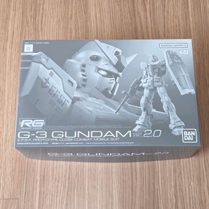 RG G3 G-3 퍼스트 건담 2.0 미개봉