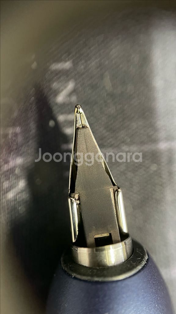 라미 다이얼로그 CC 만년필 다크블루 M닙 새제품급 판--5