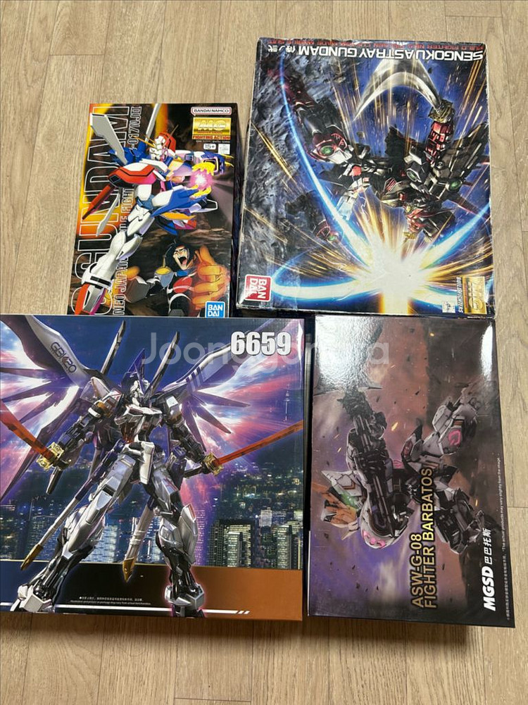 건프라 4종 반다이 새상품 2종+대륙제 새상품 2종팜--0