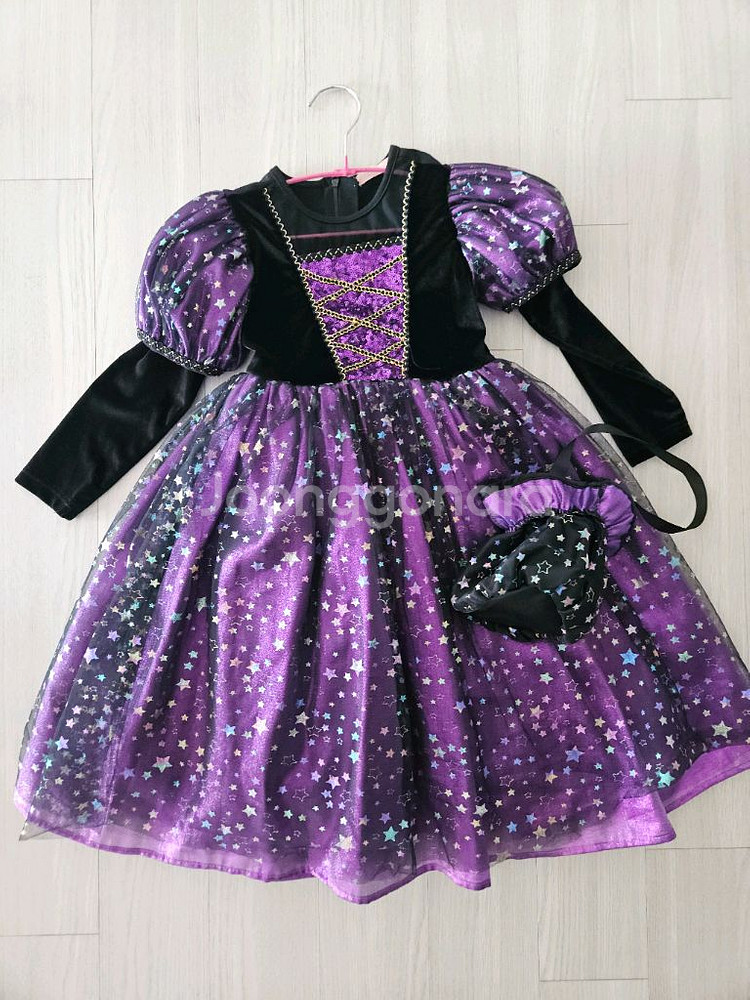 키앙 할로윈드레스 마녀드레스 L 7-8--0