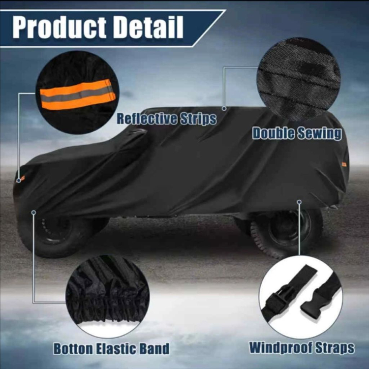 지프 랭글러 2도어 전용 방수 차량 커버 이미지