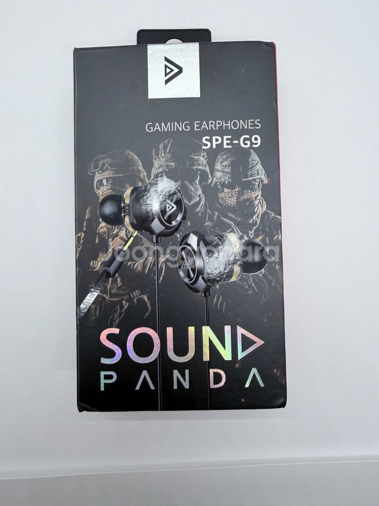 사운드판다 SPE-G9 게이밍 이어폰 새재품급--0