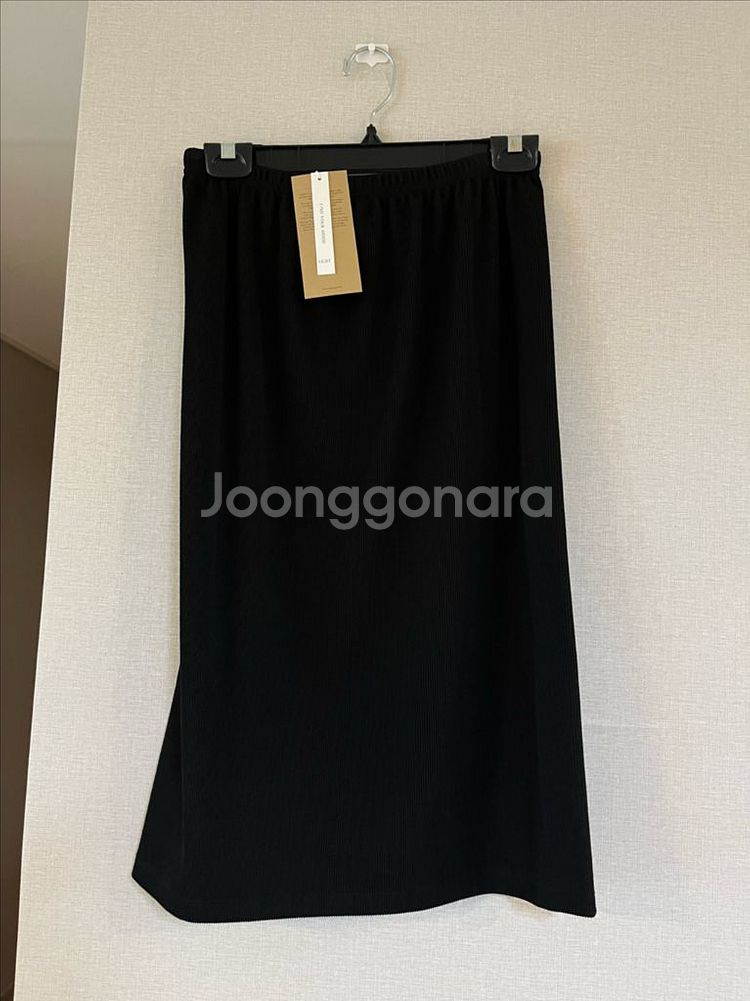 어그스트 레이어드 팬츠스커트 블랙 2사이즈 새상품--7